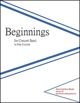 Beginnings Concert Band sheet music cover